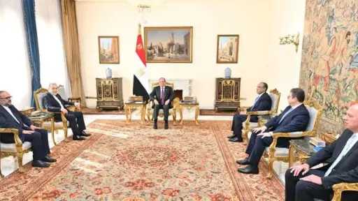 عاجل.. الرئيس السيسي يستقبل وزير الخارجية الإيراني عباس عراقجي